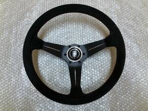 ☆美品☆ NARDI ナルディ 35Φ クラシック スエード ラリー ディープ ステアリング ハンドル FET JZA80 JZX81 JZX90 JZX100 AE111 JZZ30 35