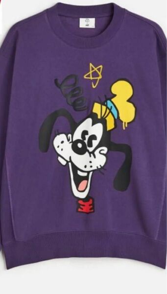 H&M Disney 100 周年 トレーナー スウェット ディズニー L サイズ L グーフィー goofy sweat