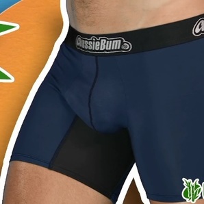 即決正規品新品 オージーバム Aussiebum Comfy Bamboo Hipster ボクサートランク ネイビー 紺色 現品表記サイズ Mの画像6