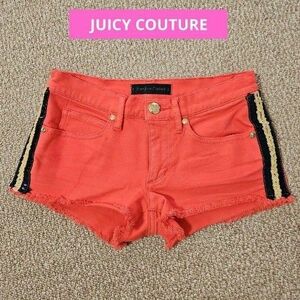 JUICY COUTURE★ サイド スパンコール☆ ショートパンツ