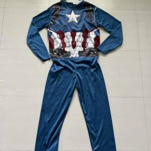 キャプテンアメリカ　コスチューム　マーベル　ハロウィン　Captain America　スーパーヒーロー