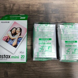 新品 未使用 FUJIFILM チェキ用フィルム 20枚入 INSTAX MINI JP 2 フジフィルム チェキフィルム 有効期限2026年1月の画像1