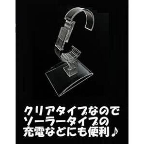 GJTr 腕時計 ウォッチ ディスプレイ 展示 用 スタンド 可変 調節 可能 クリア 透明 10個 セッの画像3