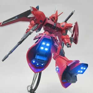 バンダイ HG 1/144 機動戦士ガンダム シードフリーダム ゲルググメナース（ルナマリア・ホーク専用機）LED電飾 塗装完成品