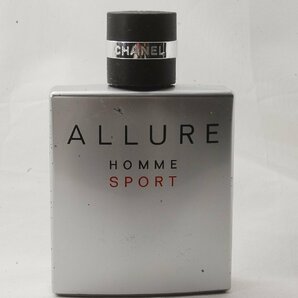 【蓋無し】シャネル アリュール オム スポーツ オードトワレ 100ml 香水 CHANEL ALLURE HOMME SPORT 8907の画像1