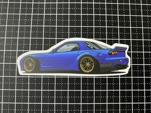 防水ステッカー カスタムカー マツダ ＲＸ7車 ステッカー USDM MAZDA FD3S