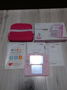 ニンテンドー2DS Nintendo 任天堂 2DS ピンク 箱説付