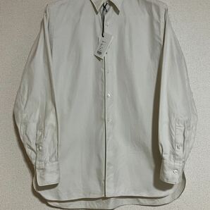 AURALEE オーラリー 21SS FINX SHUTTLE OX SHIRTS IVORY サイズ3 美品の画像1