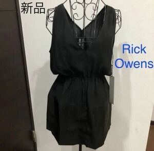 再値下げ 新品未使用タグ付き　リックオウエンス　Rick Owens ノースリーブ　トップス　カットソー　チュニック　レディース