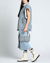 DIESEL ディーゼル ハンドバッグ デニム ブルー ※現在ご購入から発送まで約7〜9日前後_画像6