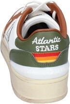 ATLANTIC STARS アトランティックスターズ スニーカー シューズ ライトブラウン ヴィンテージ加工 27.0cm ※発送まで約7〜9日前後_画像3