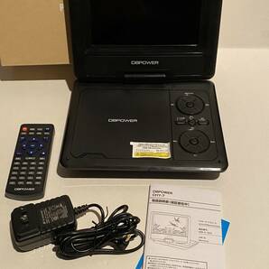 超美品 ほぼ新品 ほぼ未使用品 7.5インチ DBPOWER ポータブルDVDプレーヤー ビデオプレイヤー ビデオプレイヤー DVDプレイヤー の画像6