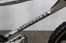 1円～ 希少 KUWAHARA クワハラ BMX 自転車 シングルギア 当時物 ビンテージ レトロ メッキ クロモリ 車体番号 刻印 無し 4-H010Z/1/260_画像4