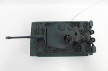 マルイ RC BATTLE TANK 1/24 TIGER 重戦車 バトルタンク タイガー ラジコン コントローラーなし 現状品 4-G066/1/100_画像7