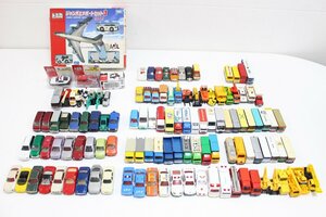 【1円スタート】 TOMICA トミカ TOMY ジャンボエアポートセット3 救急車 パトカー バス トラック など 大量 まとめ 約125台 3-F049/1/100