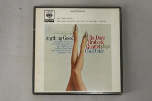 Jazz オープンリールテープ 7号 ANYTHING GOES THE DAVE BRUBECK QUARTET PLAYS COLE PORTER SONT 52014 4-C005/1/60P