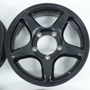 ジムニー アルミホイール 16×5.5JJ +20 5穴 16インチ PCD139.7 4本セット 4-E003Y/2/160の画像8