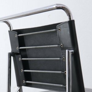 リプロダクト IDC大塚家具 EILEEN GRAY アイリーングレイ ロクブリュヌチェア ROQUEBRUNE Chair 2脚セット 4-C063/1/240の画像5