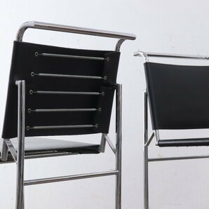 リプロダクト IDC大塚家具 EILEEN GRAY アイリーングレイ ロクブリュヌチェア ROQUEBRUNE Chair 2脚セット 4-C063/1/240の画像1