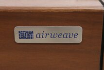 airweave エアウィーヴ ベッドフレーム 畳 シングル 幅102cm 奥行き201cm ウォールナット 2017年製 4-C101/1/E1_画像2