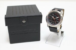 【未使用保管品】 DIESEL ディーゼル 腕時計 リグ DZ1750 メンズ ブラック 4-F021/1/060