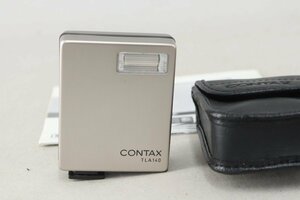 CONTAX TLA140 コンタックス クリップオンストロボ 通電できずジャンク 4-C099/1/60P