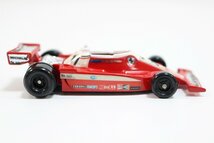 TOMICA トミカ フェラーリ 312 T3 NO.F59 レッド 青箱 ミニカー 日本製 4-F048/1/60P_画像6