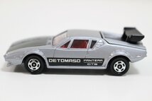 【美品】 TOMICA トミカ デ トマソ パンテーラ GTS NO.F55 シルバー 青箱 ミニカー 日本製 4-F046/1/60P_画像4