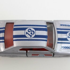 【美品】 TOMICA トミカ スカイライン H-T 2000 GT-R レーシング NO.21 シルバー 黒箱 ミニカー 日本製 4-F057/1/60Pの画像9