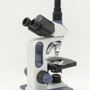 SWIFT SW350T 40X-2500X 三眼生物顕微鏡 3眼タイプ LED照明 デジタル接眼レンズ付き EP5R 5.0MP 4-E062/1/160の画像2