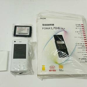 docomo FOMA L704i White Chocolate (ドコモ) 分割完済済み 未使用品の画像3