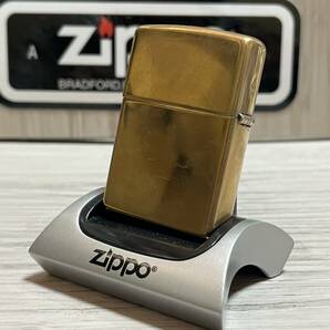 大量出品中!!【希少】未使用 2011年製 Zippo '100th CHEVROLET' 90's 真鍮製 SPLID BRASS シボレー 100周年記念 ジッポー 喫煙具 ライターの画像7