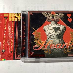 リマスター国内盤帯付CDベスト17曲/HEART/ハート/グレイテスト・ヒッツ♪ネヴァー/アローン/マジック・マン/ジーズ・ドリームス 送料¥180の画像1