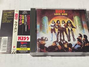 国内盤帯付CD/KISS/キッス/ラヴ・ガン　送料¥180