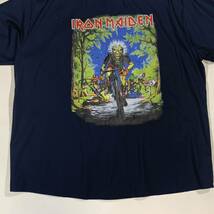 8833 CINTAS半袖シャツ IRON MAIDEN バックプリント 2XL_画像8