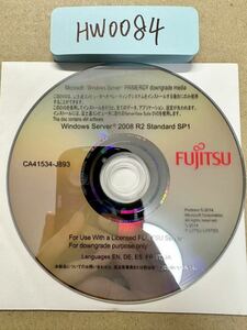 HW0084/中古品/FUJITSU Microsoft Windows Server2008 R2 Standard SP1 64bit CA41534-J893