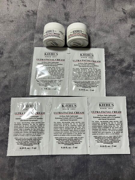 キールズ クリーム サンプル ミニボトル クリーム UFC 乳液&クリーム