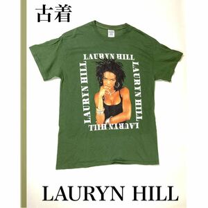 古着 LAURYN HILL Tシャツ ローリンヒル グリーン カーキ