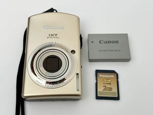 キャノン IXY DIGIRAL 920IS ジャンク 中古 バッテリー SDカード コンデジ デジカメ デジタルカメラ 