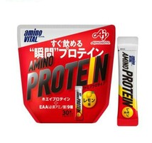 ★送料無料★ アミノバイタル アミノプロテイン レモン味 4.5g×30本入 / 匿名配送 新品 味の素 AMINO VITAL ホエイプロテイン_画像1