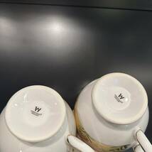 【送料無料】WEDGWOOD ウェッジウッド カップ＆ソーサ― INDIA CORNUCOPIA BONE CHINA 2客 コーヒーカップ ティーカップ ●BB03N090_画像10