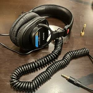 【送料無料】SONY ソニー MDR-7506 オーディオ ヘッドフォン 音響機器 headphone ステレオ ブラック スタジオモニターヘッドホン●BB03N019