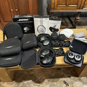 【送料無料】BOSE ボーズ SOUNDSPORT QUIETCOMFORT35 他 Bluetooth オーディオ ヘッドホン イヤホン まとめ セット品 Headphone●BB04N136