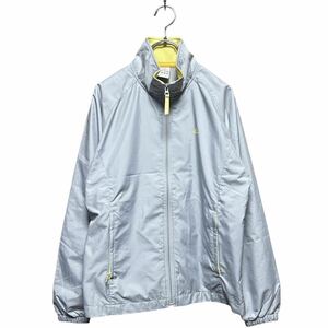 ●洗濯プレス済み● adidas アディダス グレー×イエロー トラックジャケット ウインドブレーカー シャカシャカ sizeM 【1979】