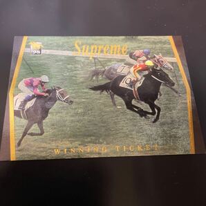 ウイニングチケット サラブレッドカード 98年下半期 Supremeの画像1