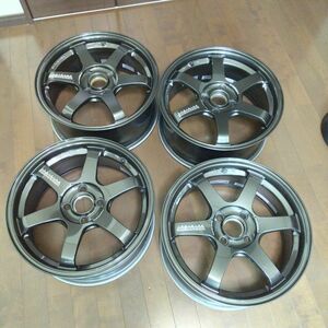 RAYS TE37 SONIC 16×7J+48 4H PCD100 ガリ傷なし　鍛造　軽量　美品　VOLKRACING