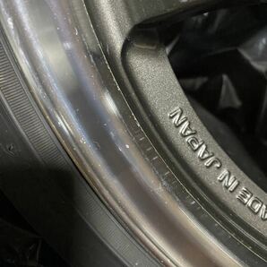 RAYS VOLKRACING TE37SL PG （プレスドグラファイト）18インチ 10.5J ＋20 PCD120 4本セット 鍛造 BMWの画像9