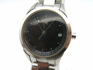 1円◆稼働◆ カルバンクライン K22331 ブラック クオーツ レディース 腕時計 K83802