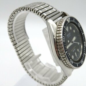 1円◆稼働◆ セイコー 6458-6020 プロフェショナル グレー クオーツ メンズ 腕時計 K80304の画像3