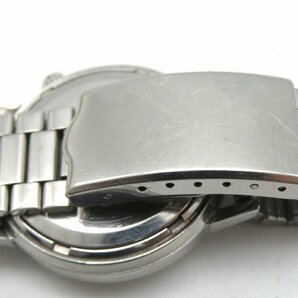 1円■ジャンク■ ブローバ シルバー 電磁テンプ式 ユニセックス 腕時計 L29603の画像3